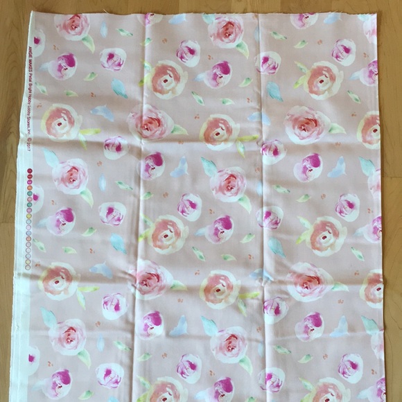 Floral Duck Cloth Fabric - Picture 3 of 8